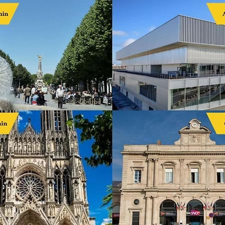 Forum Flower Spacieux T2 Au Coeur De La Ville Reims Kültér fotó